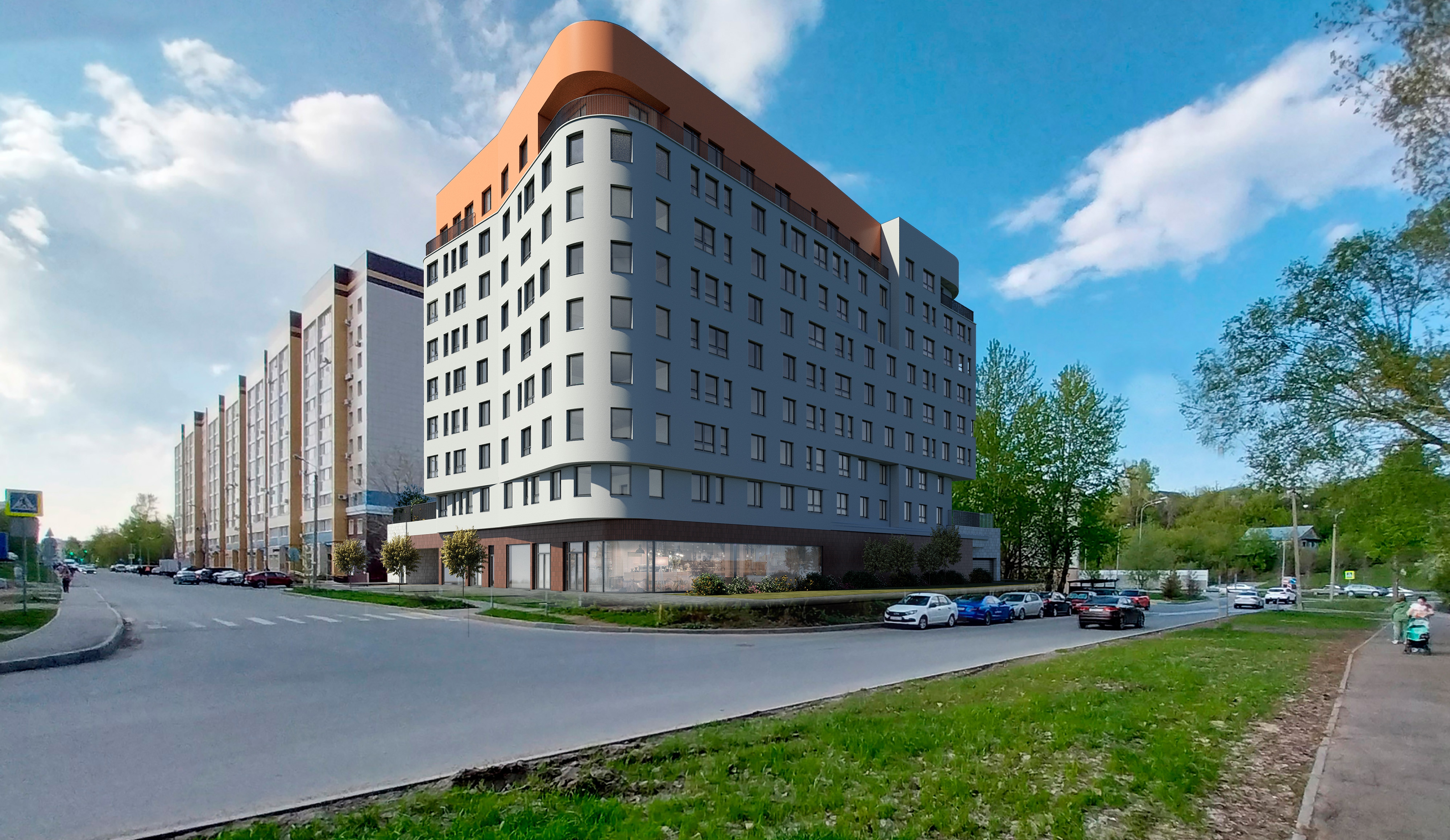 Жилой дом по ул.Спартаковская